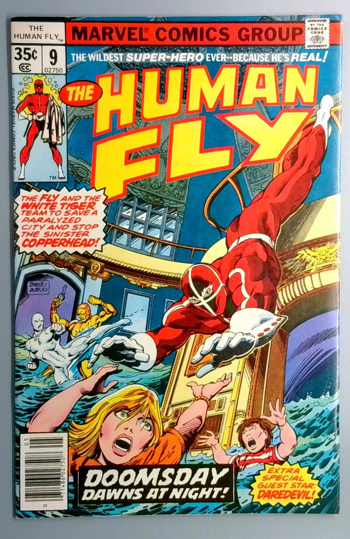 Human Fly #9 NM Daredevil Appearance Marvel 1978