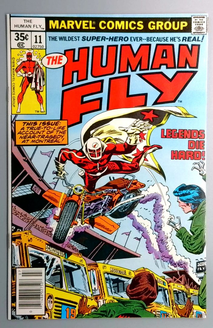 Human Fly #11 NM- Marvel 1978