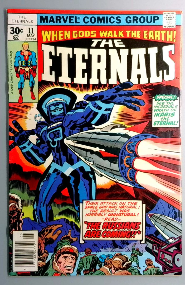 Eternals #11 VF+ 1st Appearance of Kingo Sunen Marvel 1977