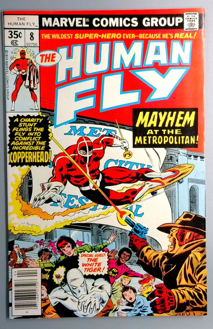 Human Fly #8 NM- Marvel - Bronze Age