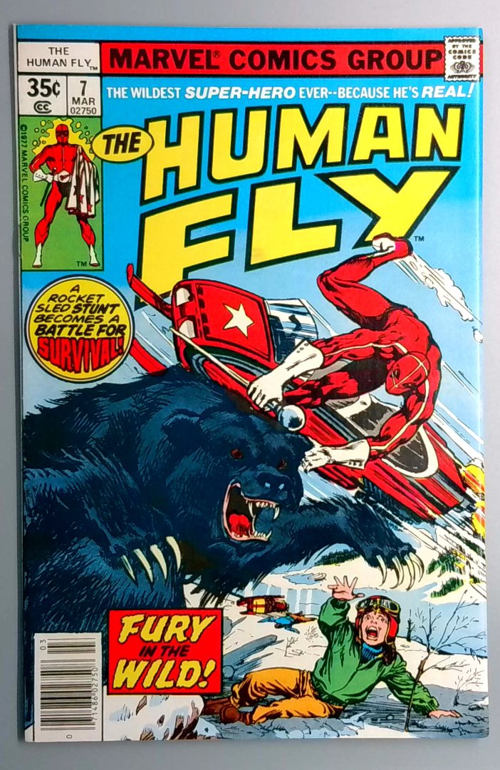 Human Fly #7 NM- Marvel 1978
