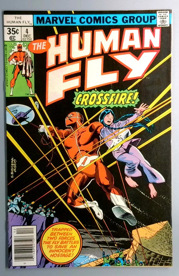 Human Fly #4 FN+ Marvel - 1977