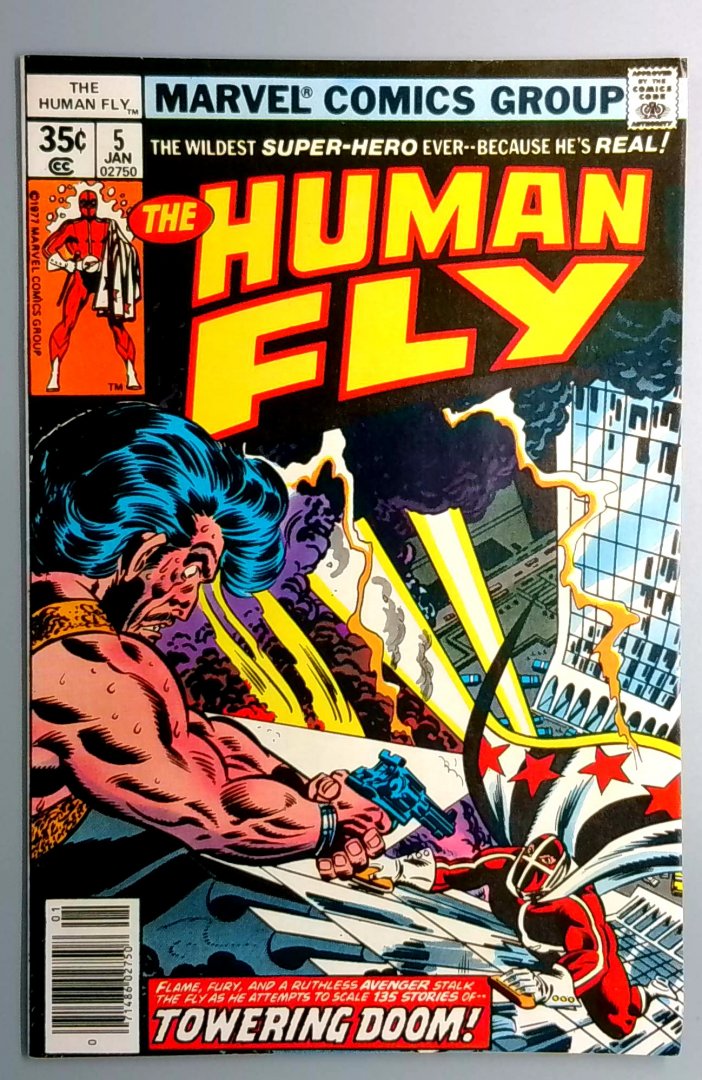 Human Fly #5 VF+ Marvel 1978