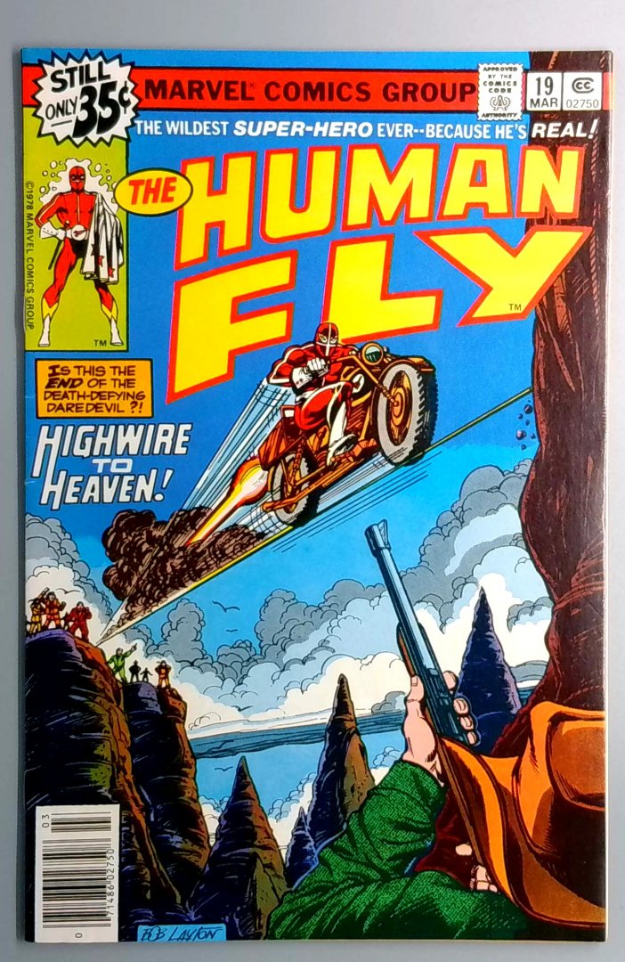 Human Fly #19 VF LAST ISSUE Marvel