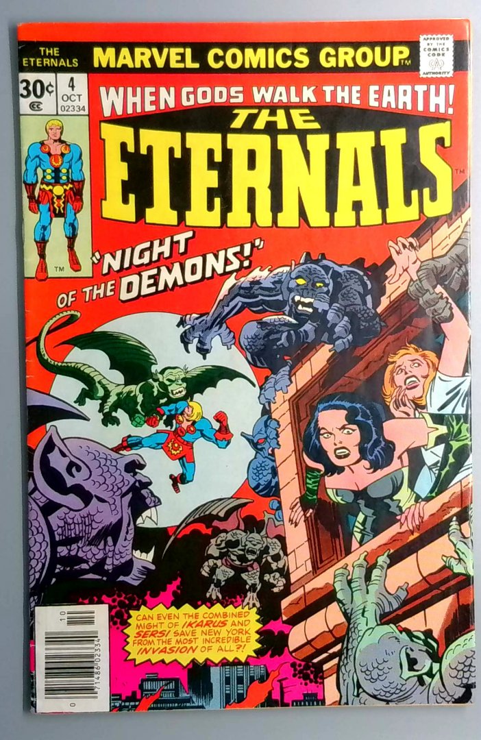 Eternals #4 Marvel 1976