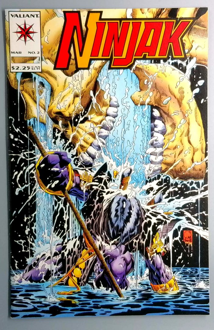Ninjak #2 NM Valiant 1994
