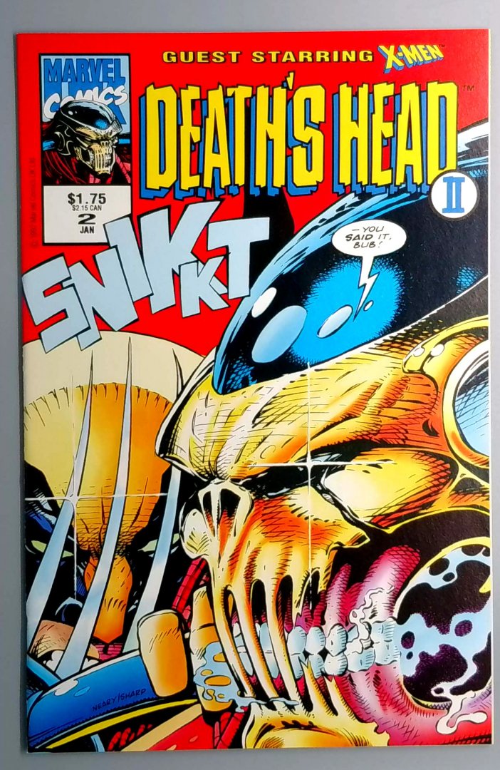 Death's Head II #2 NM Marvel Comics - Copper Age