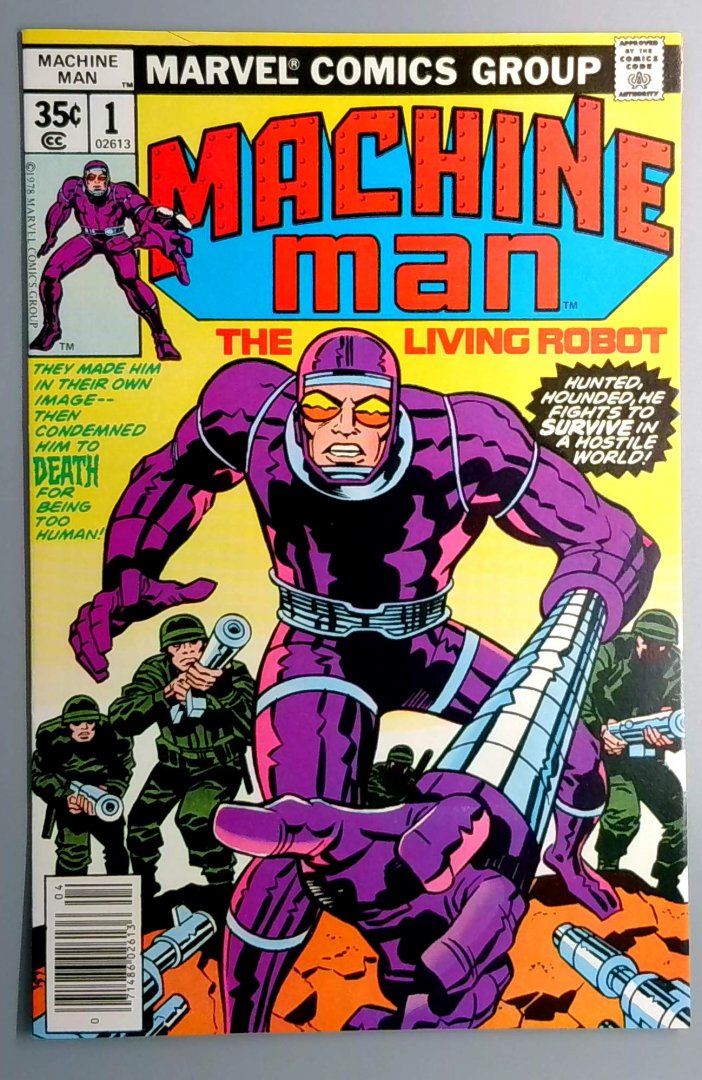 Machine Man #1 NM- MARVEL 1977
