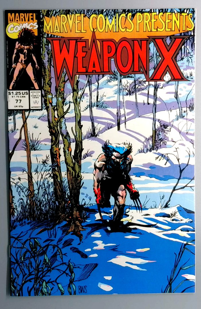 Marvel Comics Presents #77 NM WEAPON-X SAGA MARVEL 1991