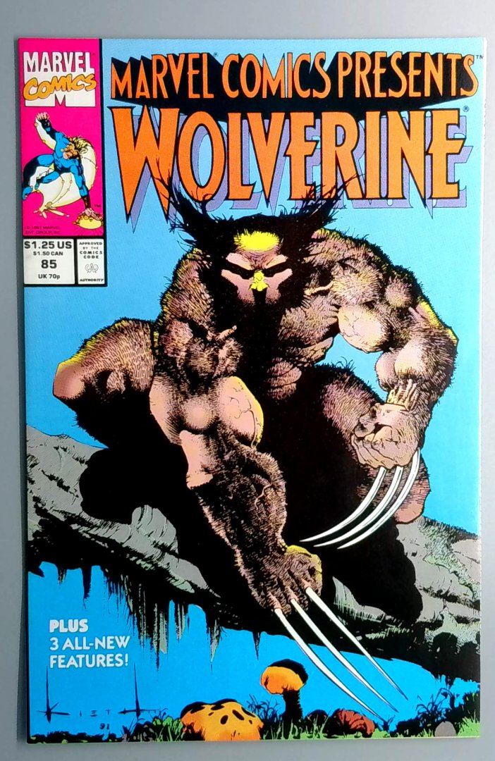 Marvel Comics Presents #85 NM- 1st Cameo Appearance of Cyber MARVEL 1991