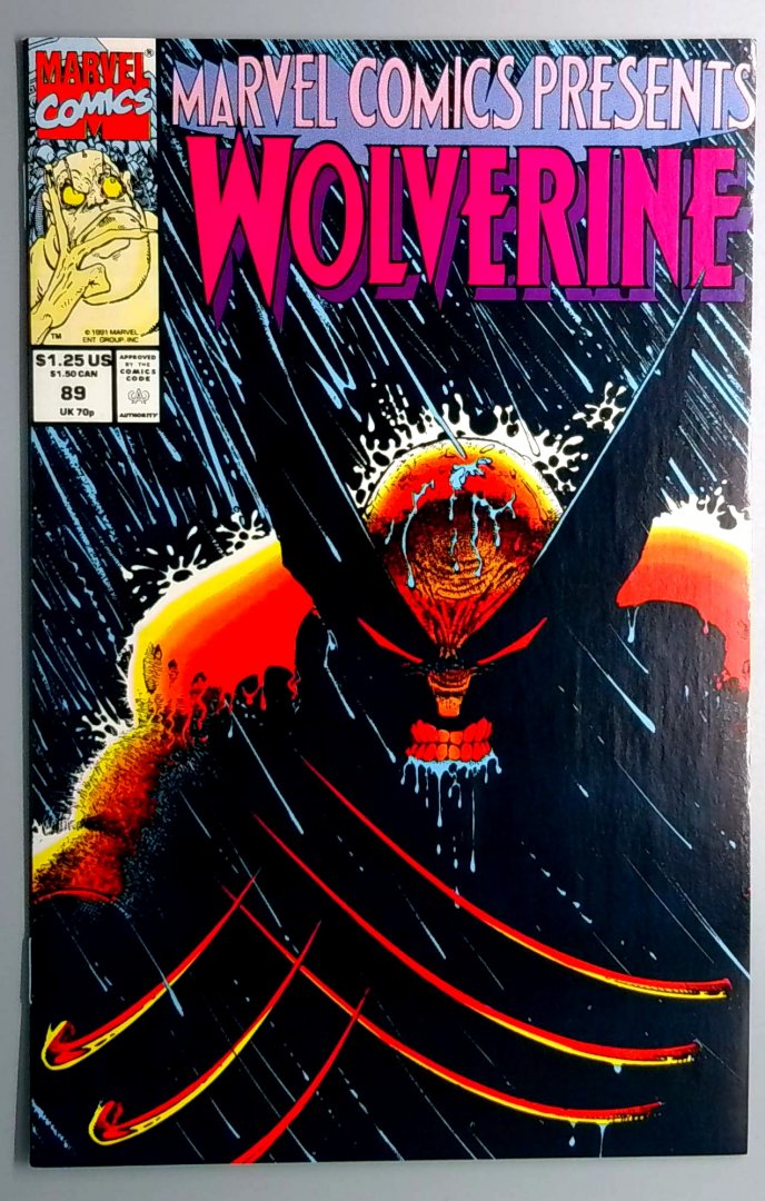 Marvel Comics Presents #89 NM- First Joe Madureira Work MARVEL 1991
