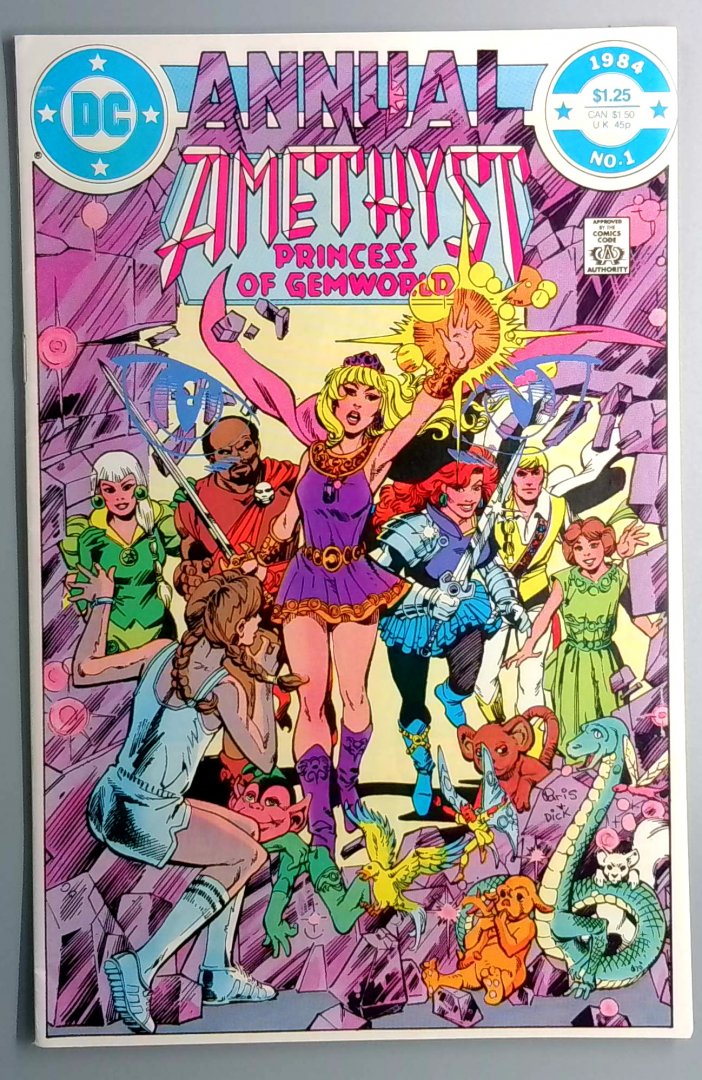 Amethyst Annual #1 VF- DC 1984