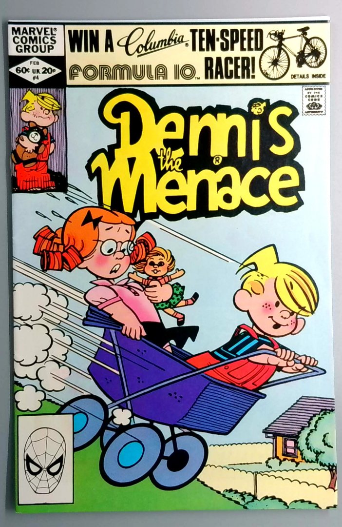 Dennis the Menace #4 VF/NM Marvel Comics