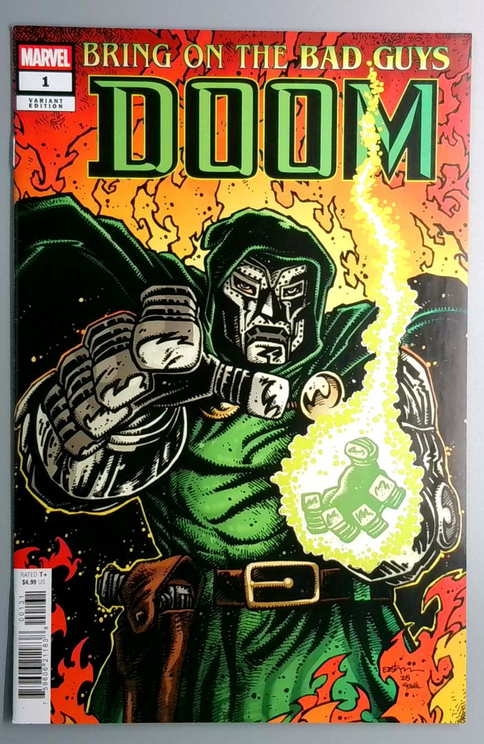 Bring on the Bad Guys: Doom #1 NM- VARIANT Marvel 2025