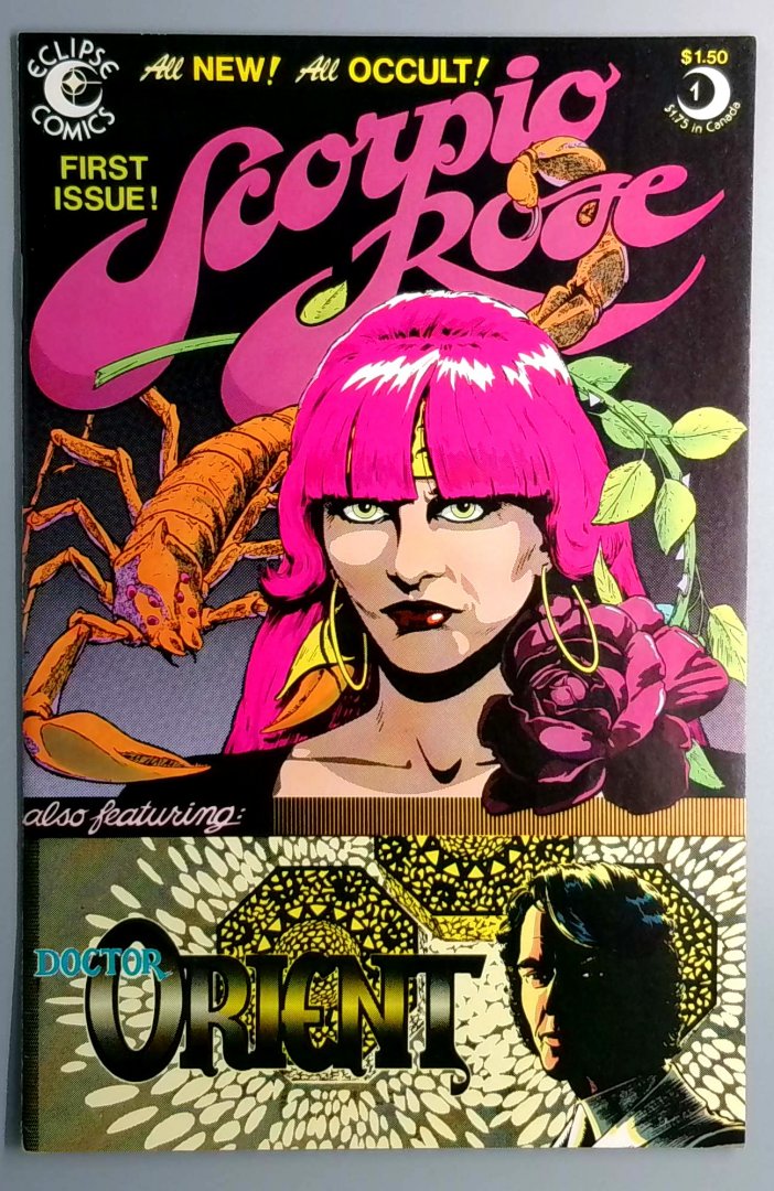 Scorpio Rose #1 NM- Eclipse Comics - Comic Book - First Issue
