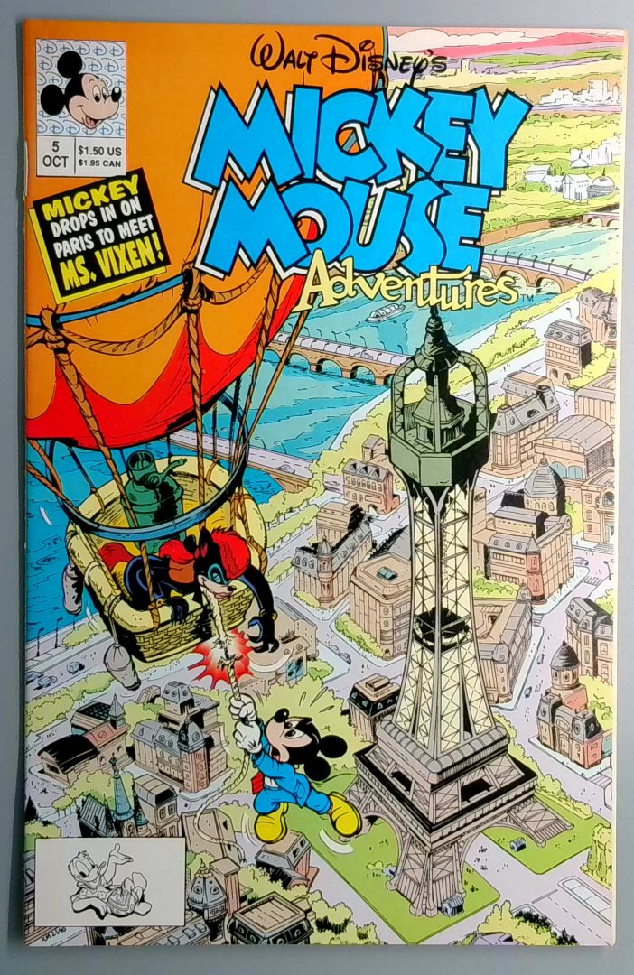 Mickey Mouse Adventures #5 NM- Disney