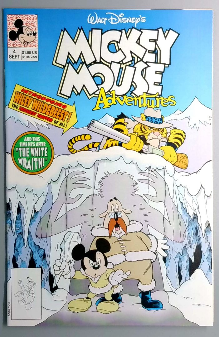 Mickey Mouse Adventures #4 NM Disney - None