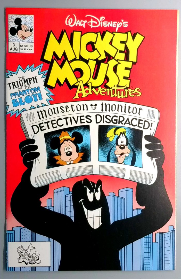 Mickey Mouse Adventures #3 NM Disney - None