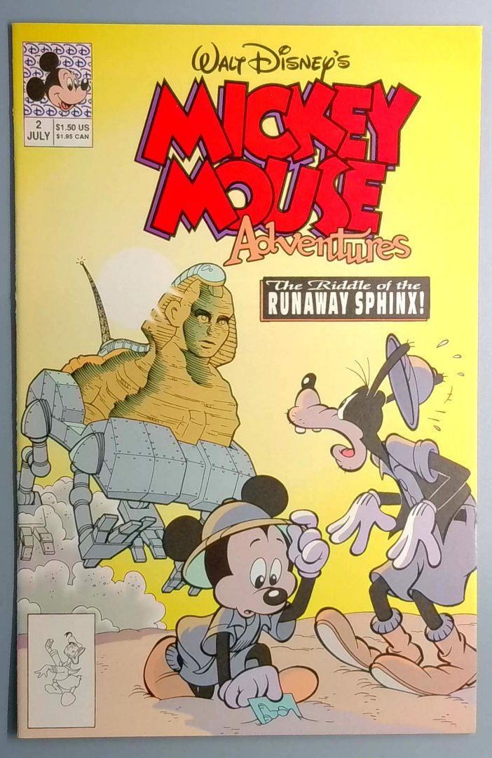 Mickey Mouse Adventures - The Riddle of the Runaway Sphinx - Disney - null