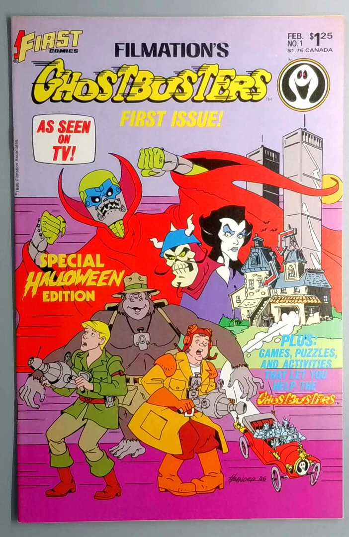 Ghostbusters #1 NM Special Halloween FIRST 1986