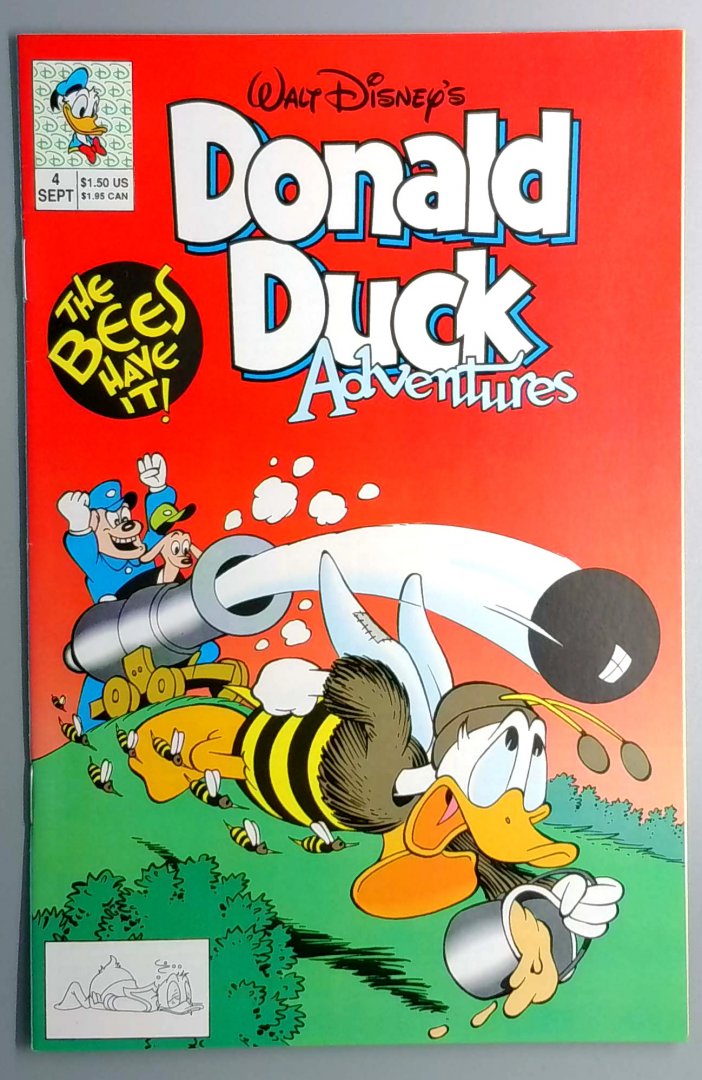 Donald Duck Adventures #4 VF+ Disney - None