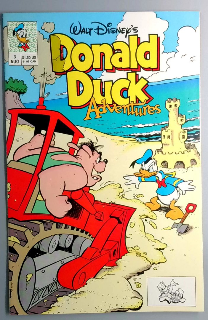 Donald Duck Adventures #3 VF Disney - null