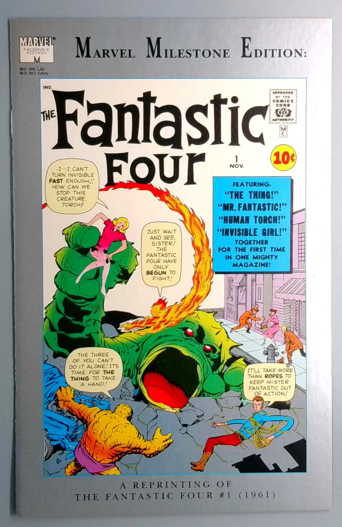 The Fantastic Four #1 NM- Marvel Milestone Edition - Comic Book - Reprint