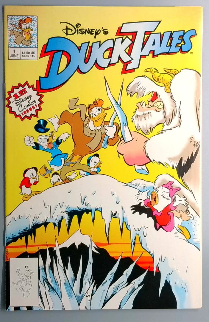 DuckTales #1 NM- Disney 1990
