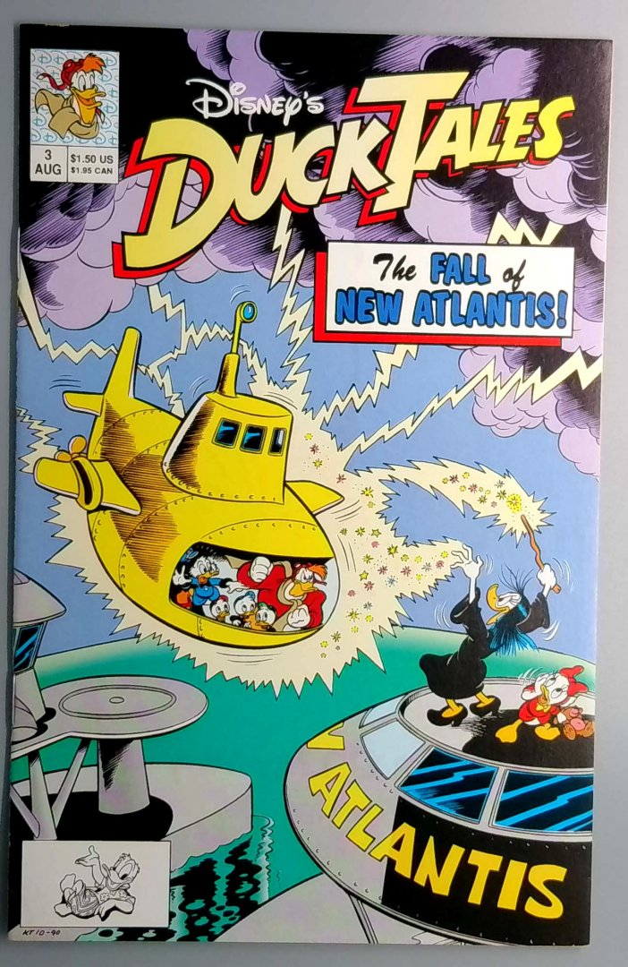 DuckTales #3 NM- Disney 1990