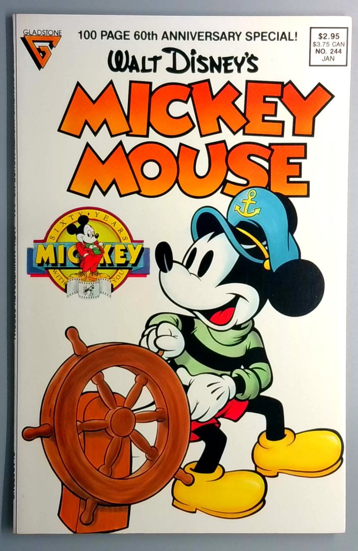 Walt Disney's Mickey Mouse - 60th Anniversary Special NM Comic Book - Rare