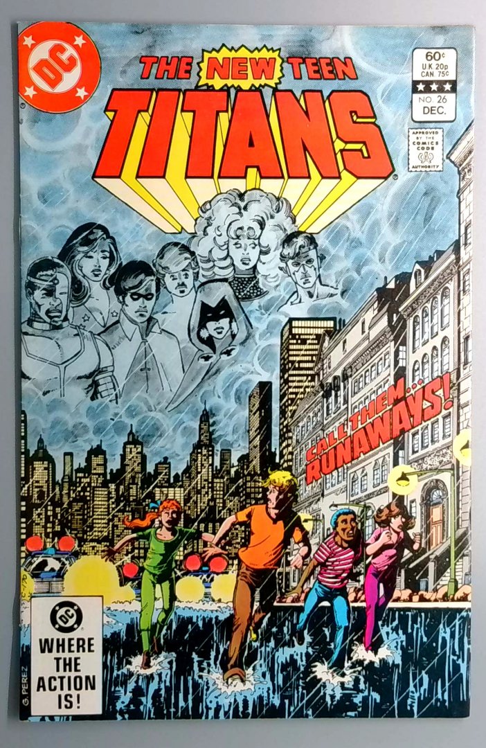 New Teen Titans #26 VF 1st Appearance of Terra DC 1982