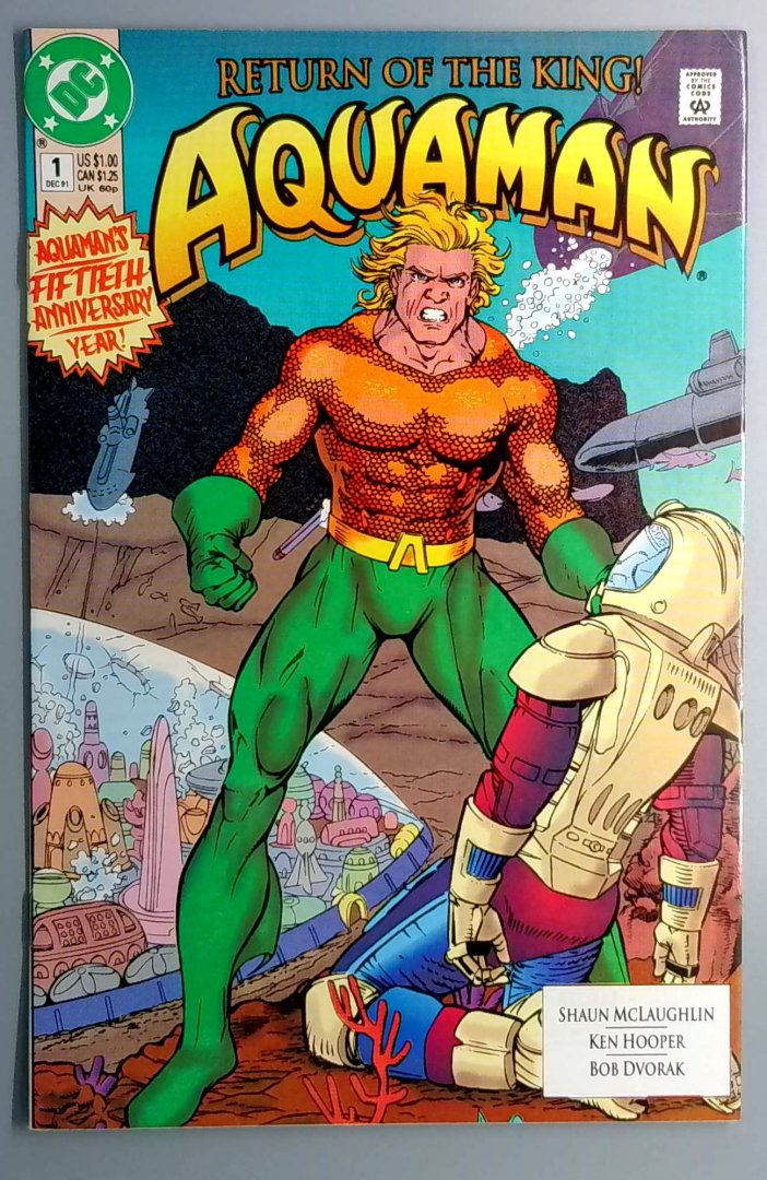 Aquaman #1 NM- DC 1991