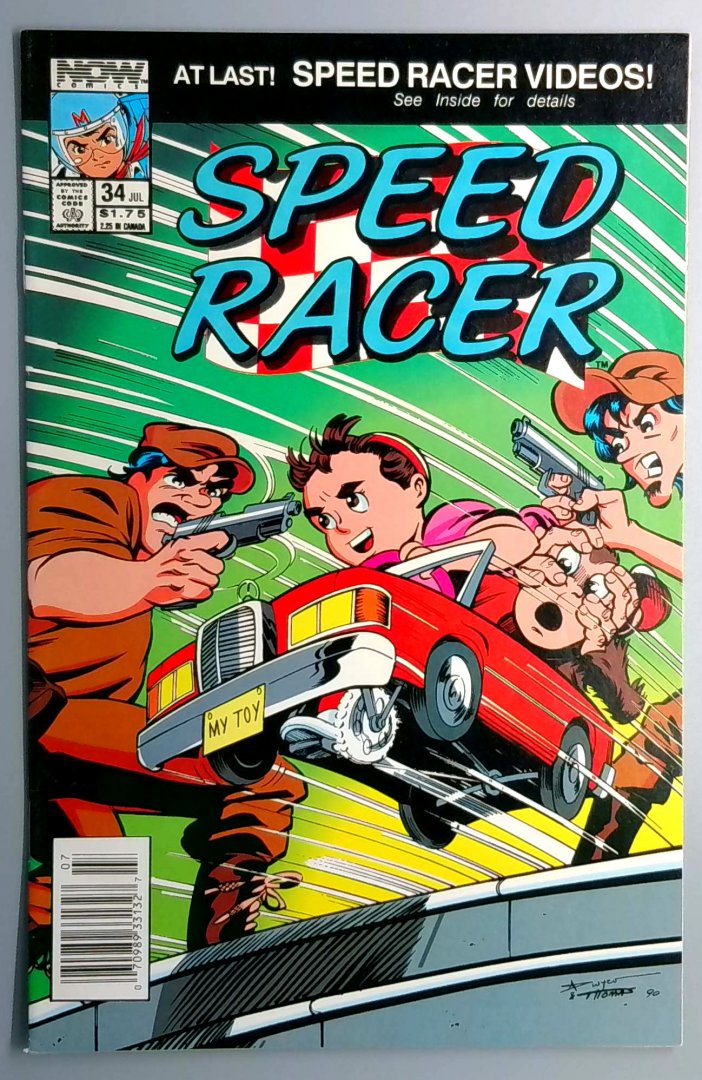 Speed Racer #34 VF+ FIRST