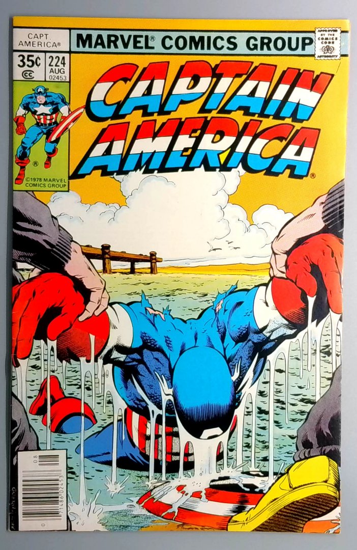 Captain America #224 NM- Marvel 1978