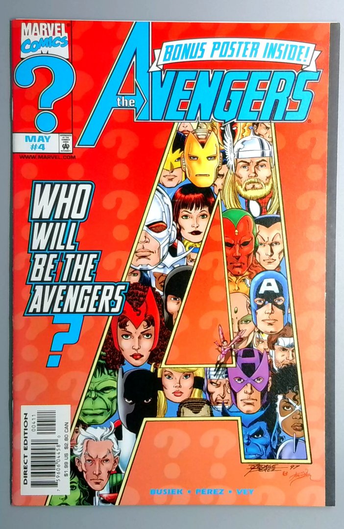 Avengers #4 NM Marvel 1998