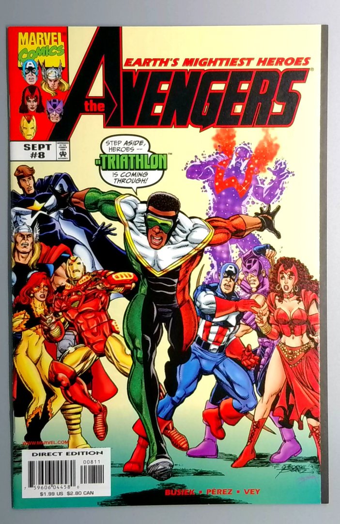 Avengers #8 NM- Marvel 1998