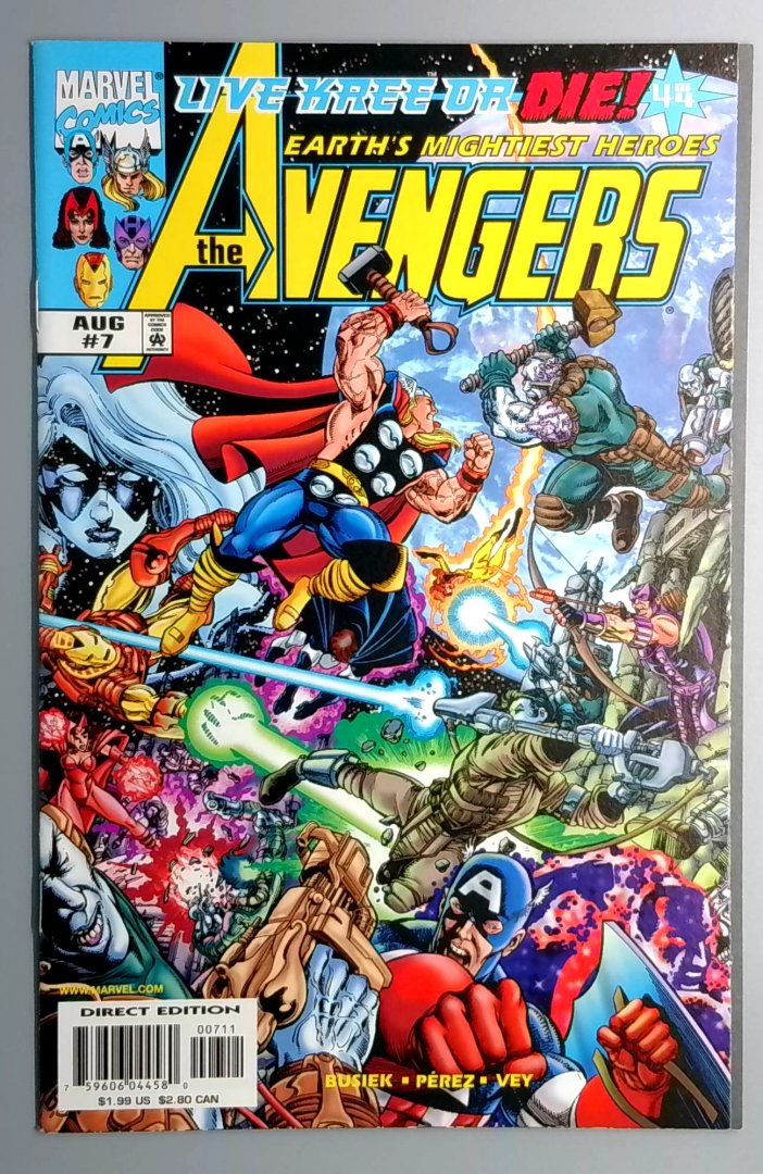 Avengers #7 NM Marvel 1998