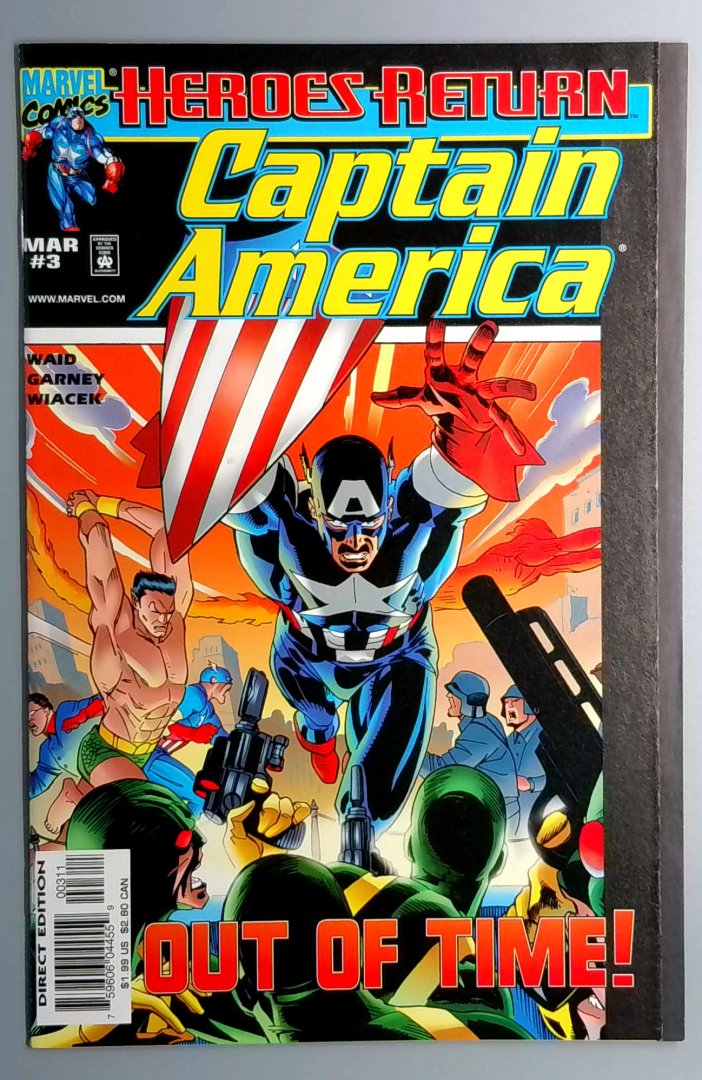 Captain America #3 NM Heroes Return Marvel 1997