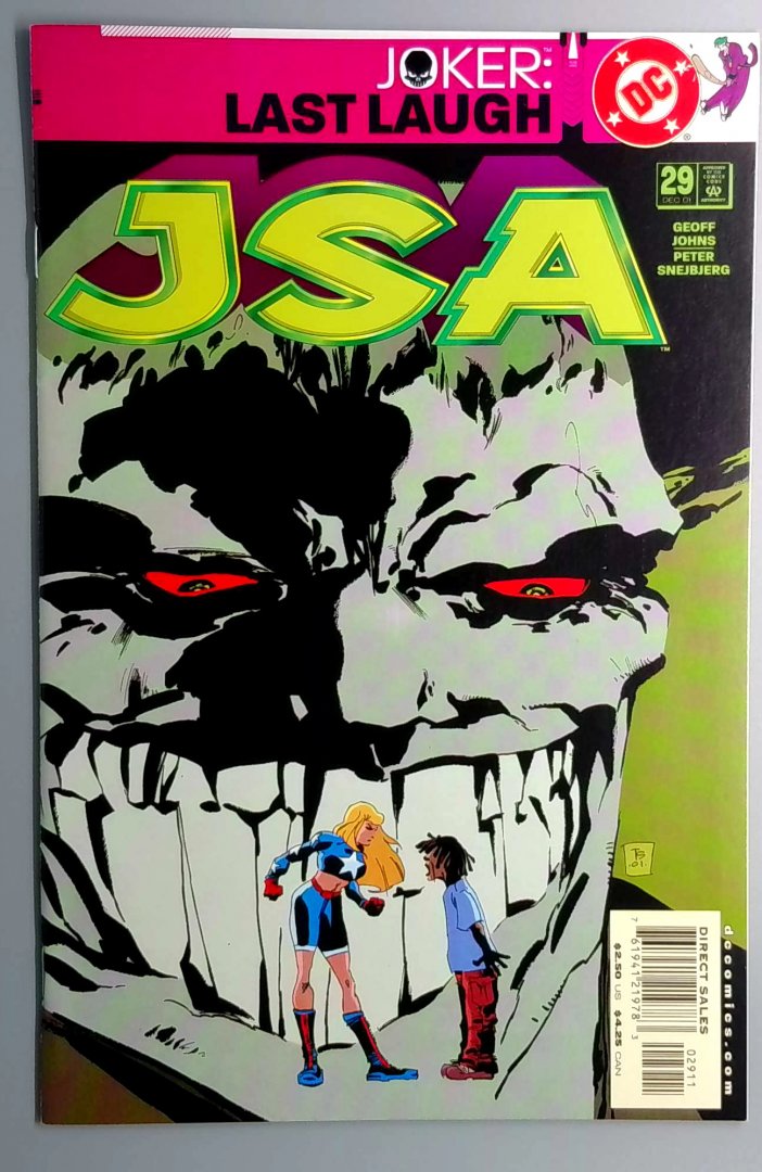 Jsa #29 Direct Edition DC 2001