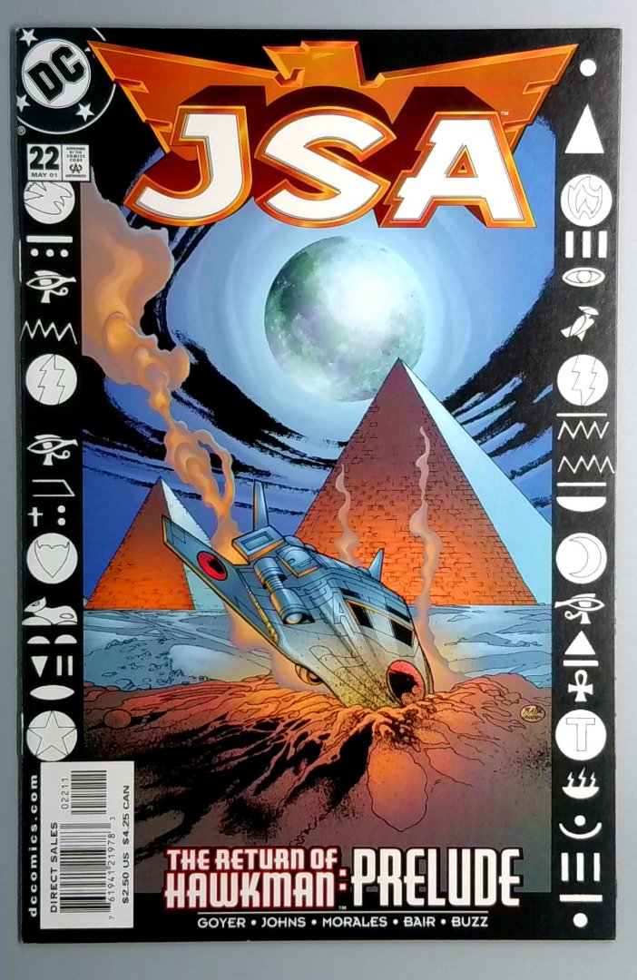Jsa #22 Direct Edition DC 2001