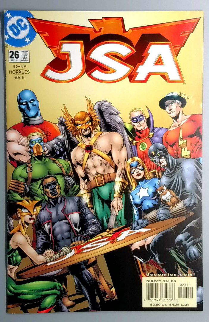 Jsa #26 Direct Edition DC 2001