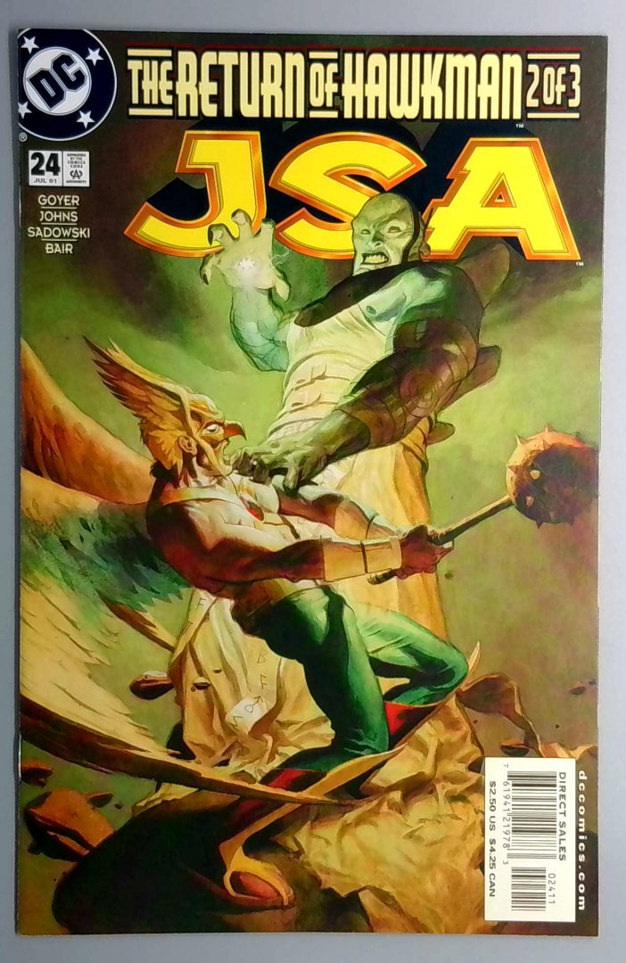 Jsa #24 Direct Edition DC 2001