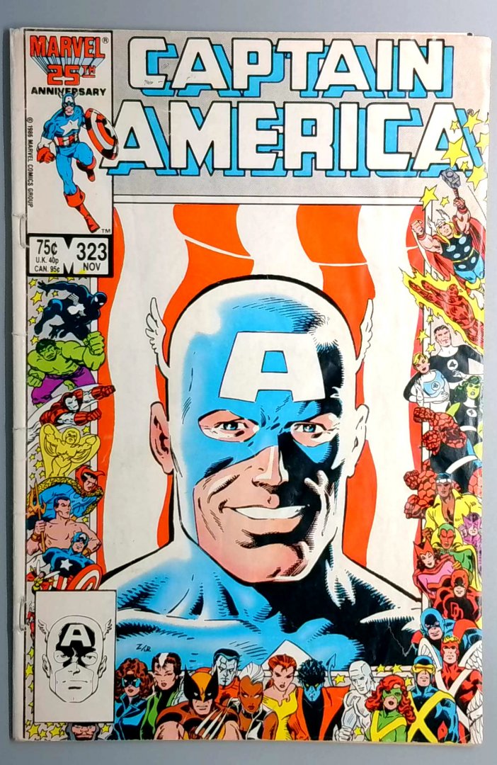 Captain America #323 1st John Walker READER COPY Marvel
