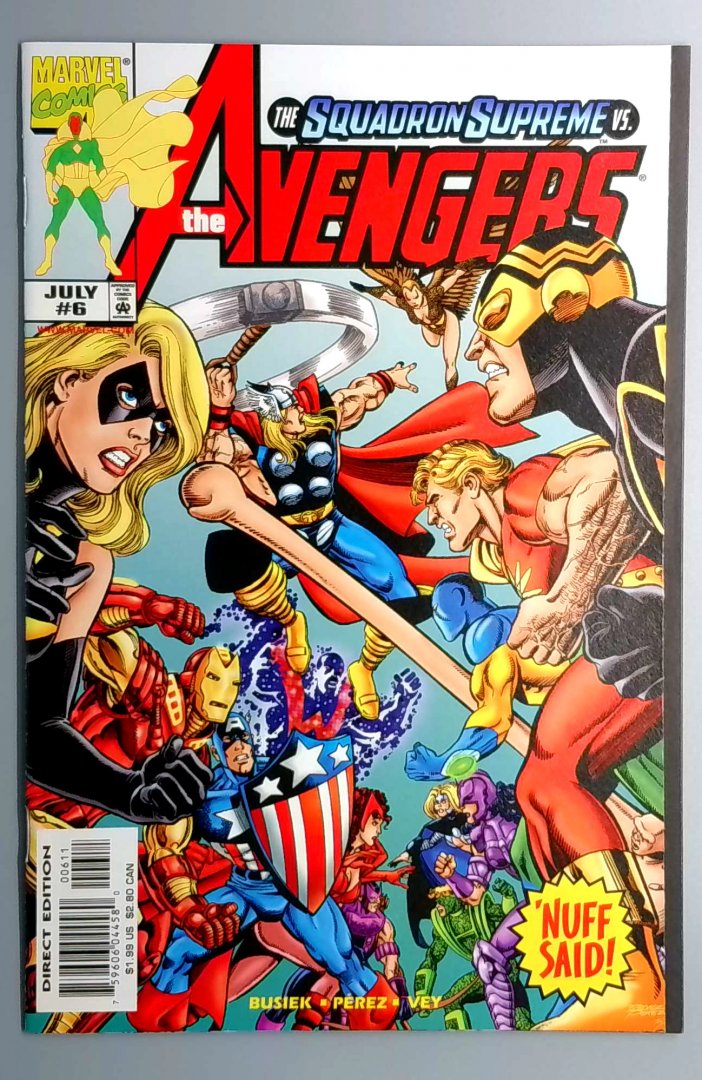 Avengers #6 NM- Direct Edition Marvel 1998