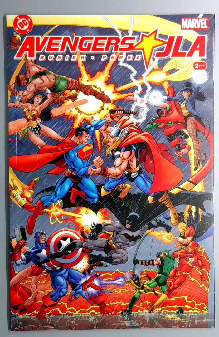 Avengers / JLA #2 VF/NM Marvel Comics Crossover DC 2003