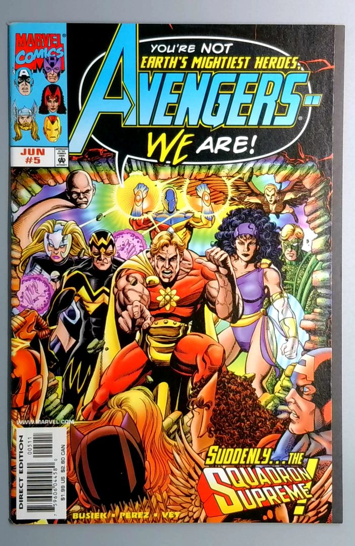 Avengers #5 Marvel - 1998