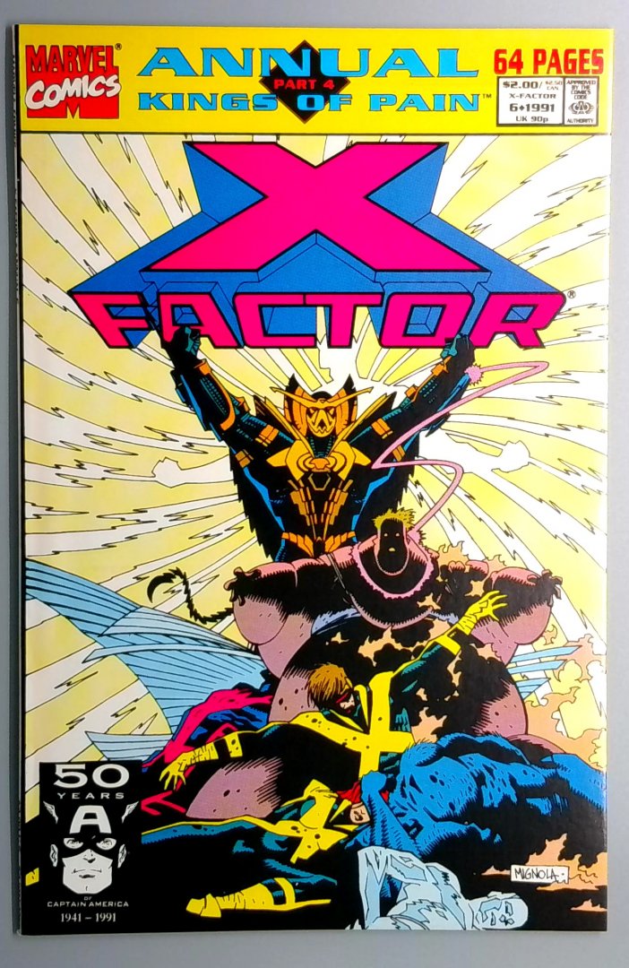 X-Factor Annual #6 NM- Marvel 1991