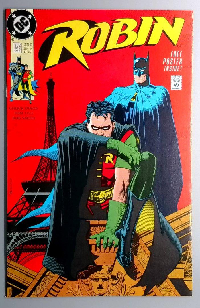 Robin #1 NM Origin Issue - Contains Poster  DC 1991