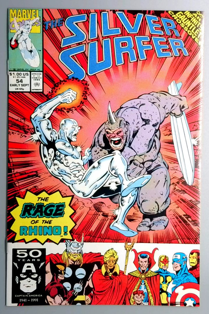 Silver Surfer #54 NM Marvel 1991