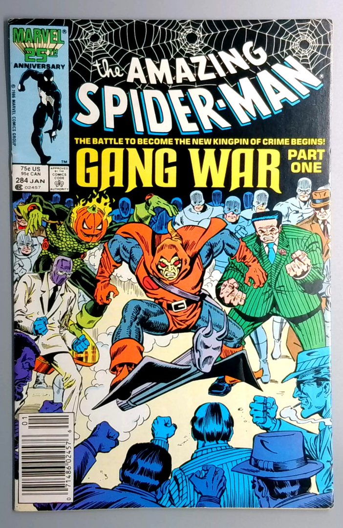 The Amazing Spider-Man #284 Newsstand Edition MARVEL 1987